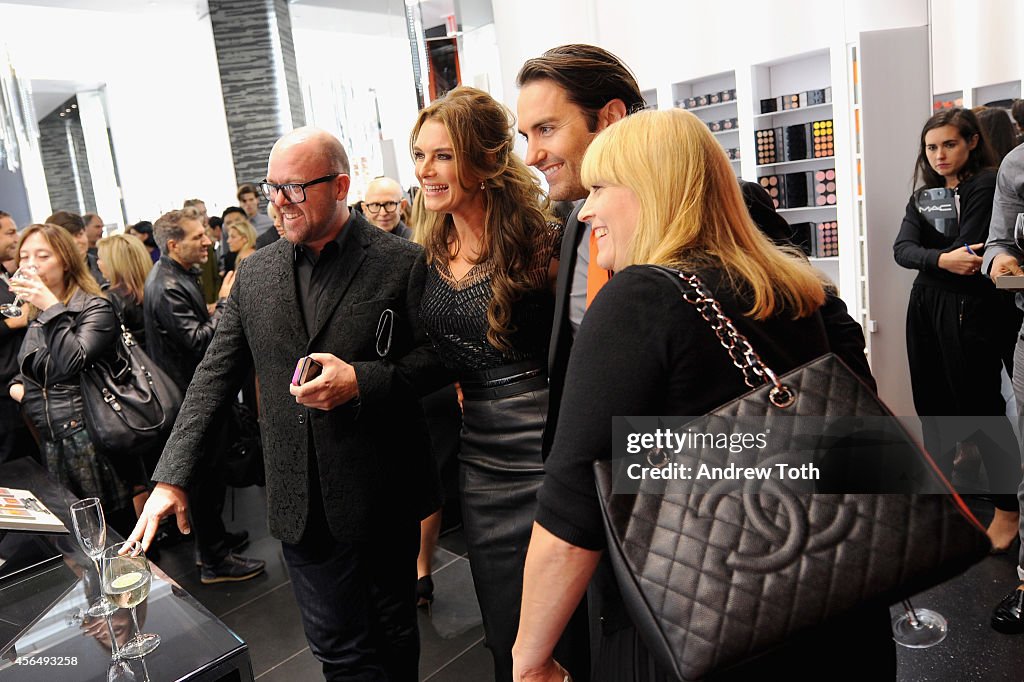 MAC Cosmetics Celebrates Brooke Shields Collection At 5th Avenue Flagship In NYC