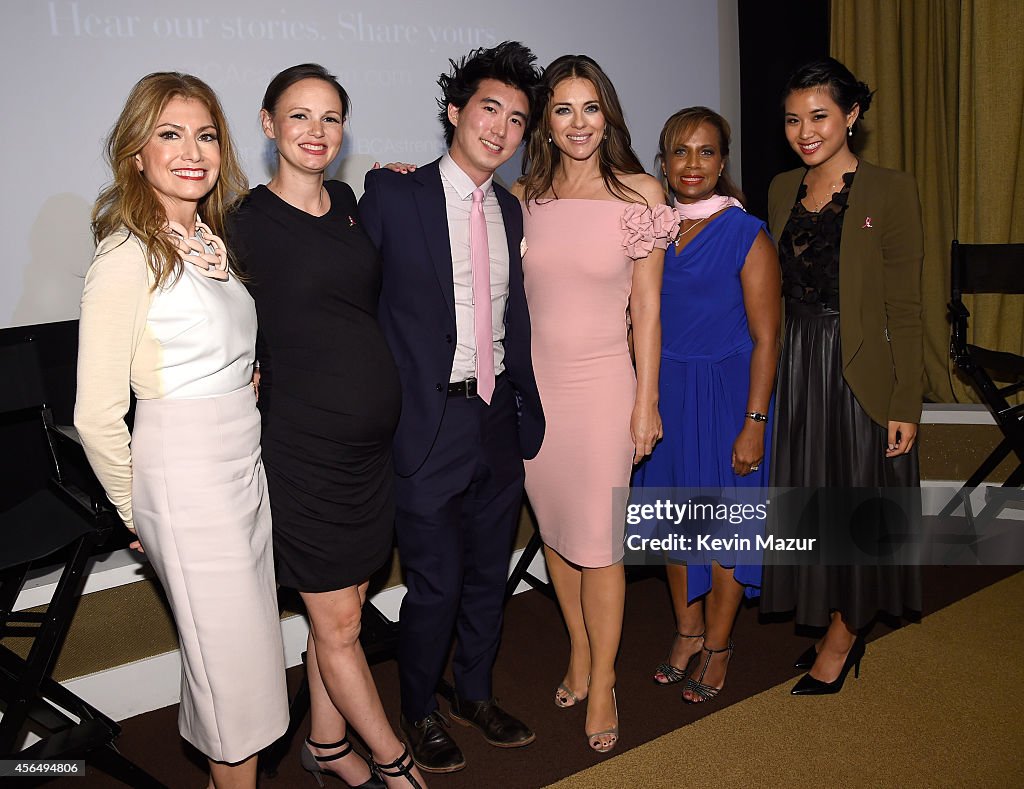 The Estee Lauder Companies Breast Cancer Awareness (BCA) Campaign And The Cinema Society Host A Special Screening Of "Hear Our Stories. Share Yours."