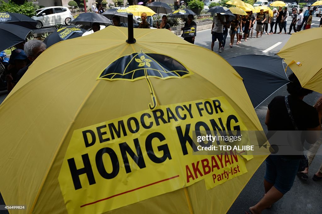 PHILIPPINES-HONGKONG-CHINA-POLITICS-DEMOCRACY