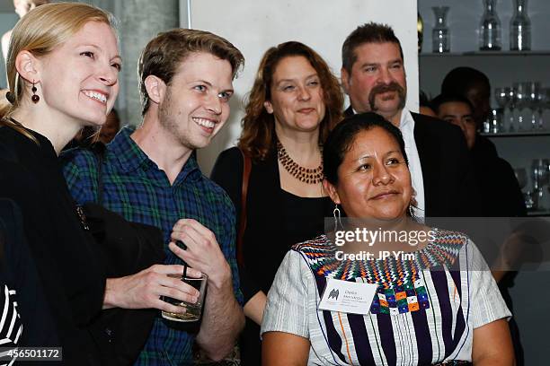 Delia Mendoza attends the Mercado Global Fashion Forward Gala at Hotel Americano on October 1, 2014 in New York City.