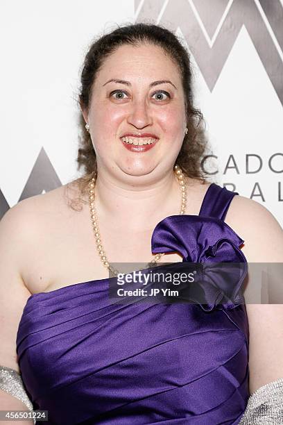Alexandra Spirer attends the Mercado Global Fashion Forward Gala at Hotel Americano on October 1, 2014 in New York City.