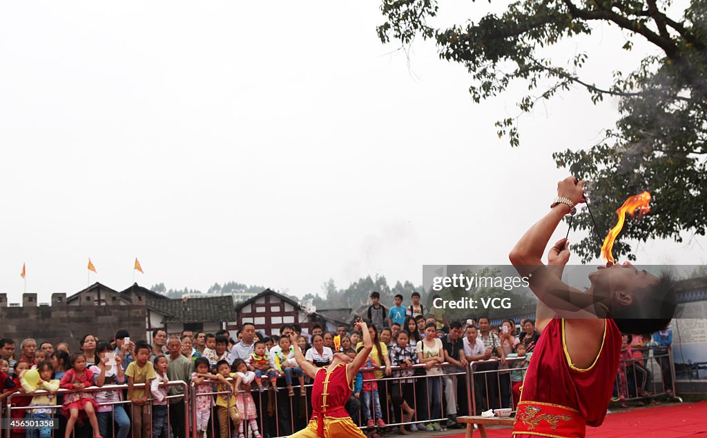 Folk Performance In Chongqing