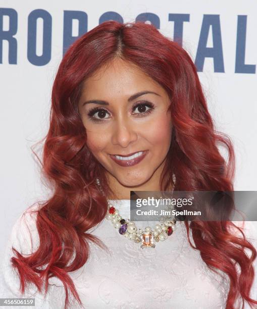 Nicole 'Snooki' Polizzi attends Z100's Jingle Ball 2013 at Madison Square Garden on December 13, 2013 in New York City.
