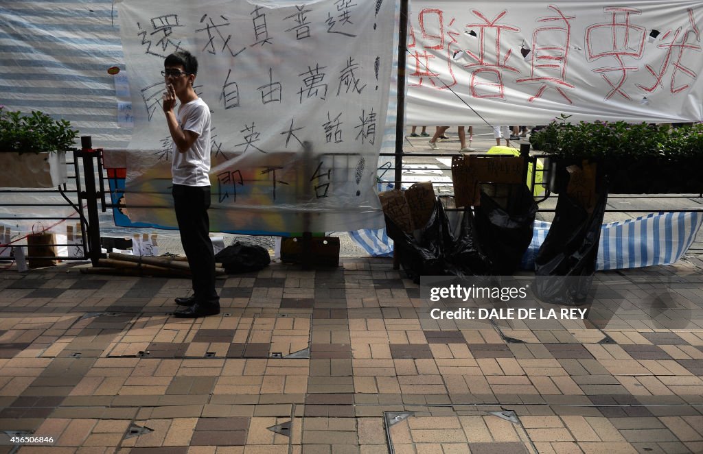 HONG KONG-CHINA-POLITICS-DEMOCRACY