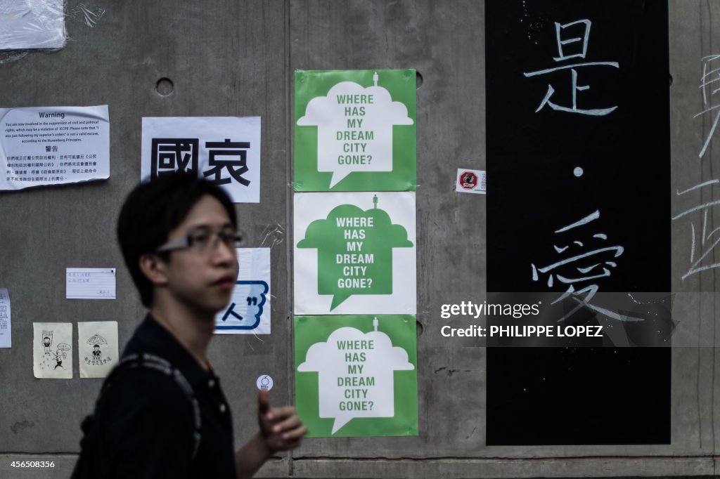 HONG KONG-CHINA-POLITICS-DEMOCRACY