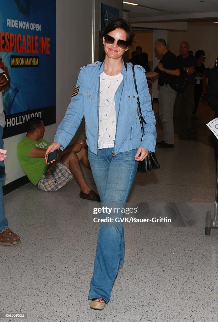 Celebrity Sightings In Los Angeles - October 01, 2014