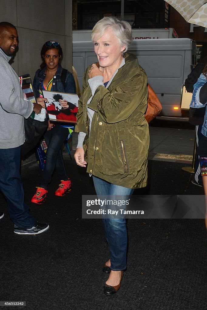 Celebrity Sightings In New York City - October 01, 2014