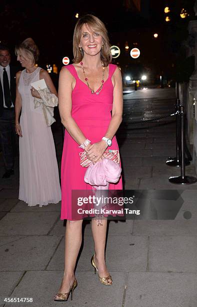 Kaye Adams attends a celebration of Lorraine Kelly's 30 years in breakfast television at Langham Hotel on October 1, 2014 in London, England.