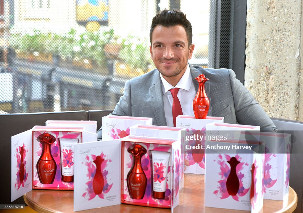 Peter Andre Fragrance Launch - Photocall