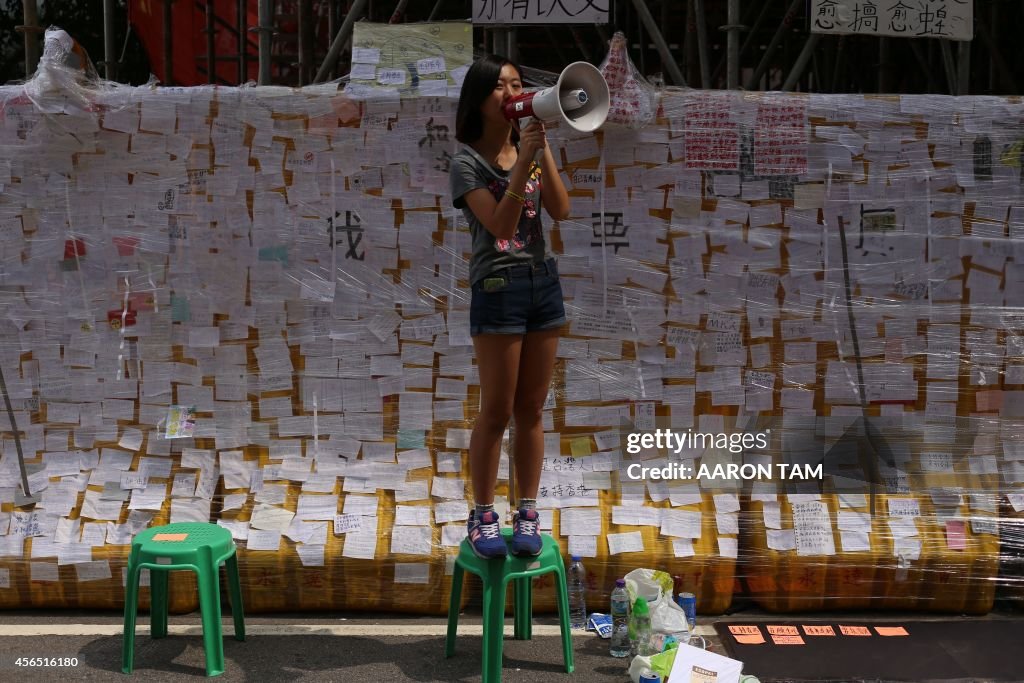 HONG KONG-CHINA-POLITICS-DEMOCRACY