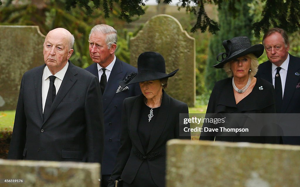 Funeral Of The Dowager Duchess of Devonshire