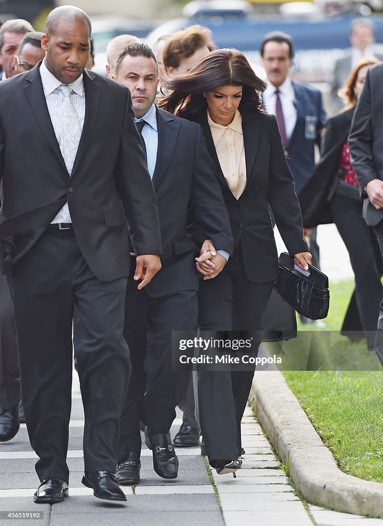 Teresa And Joe Giudice Court Appearance