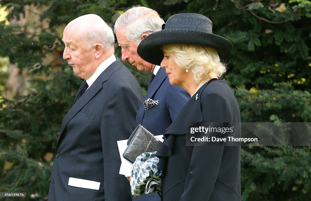Funeral Of The Dowager Duchess of Devonshire
