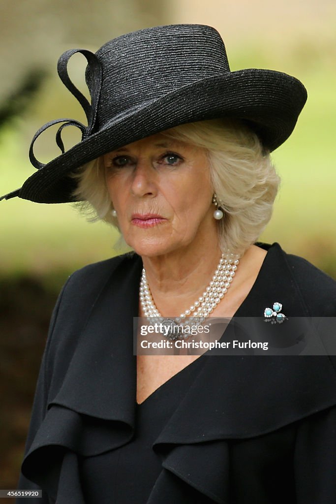 Funeral Of The Dowager Duchess of Devonshire