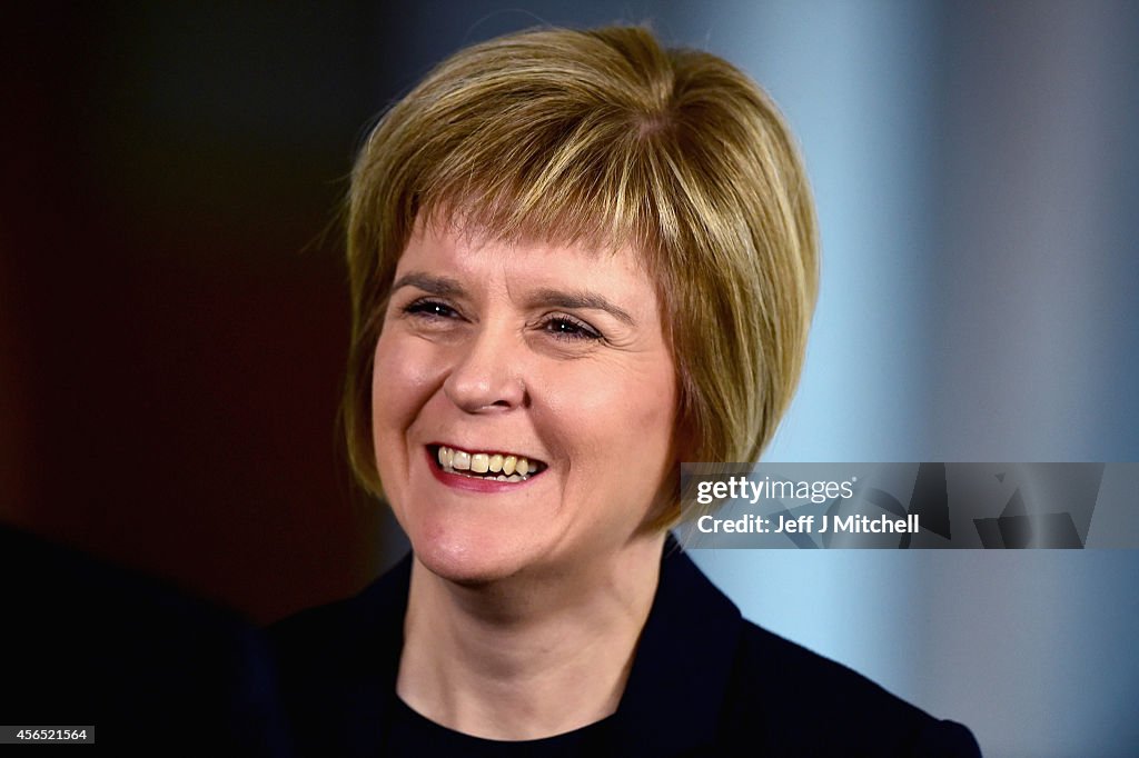 Nicola Sturgeon Bids To Become SNP Leader And First Minister