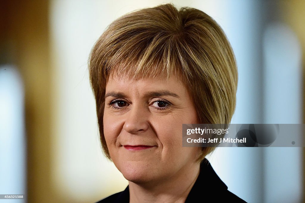 Nicola Sturgeon Bids To Become SNP Leader And First Minister