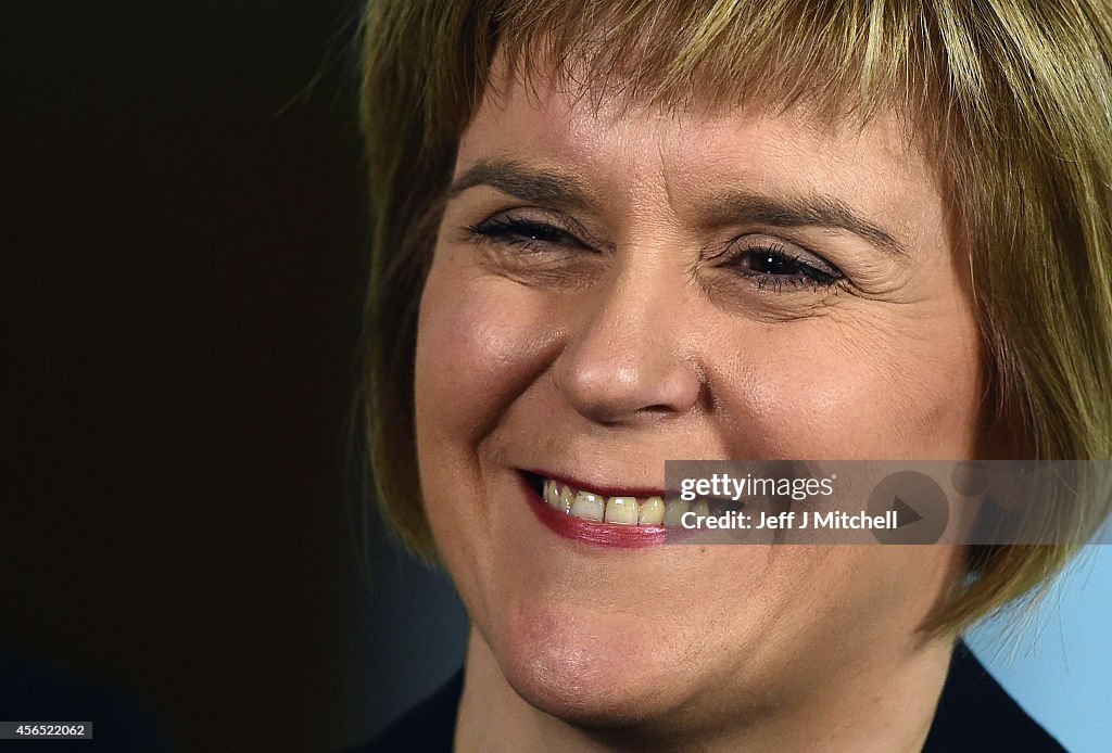 Nicola Sturgeon Bids To Become SNP Leader And First Minister