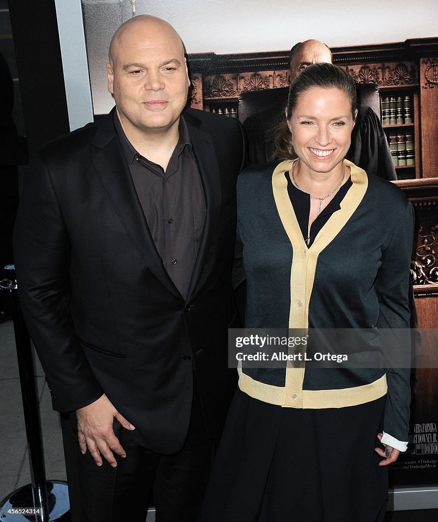 Premiere Of Warner Bros. Pictures And Village Roadshow Pictures' "The Judge" - Arrivals