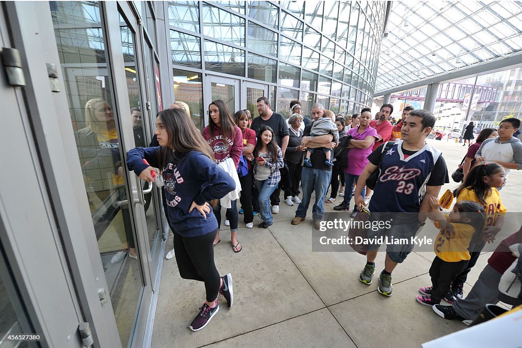 Cleveland Cavalier's Scrimmage