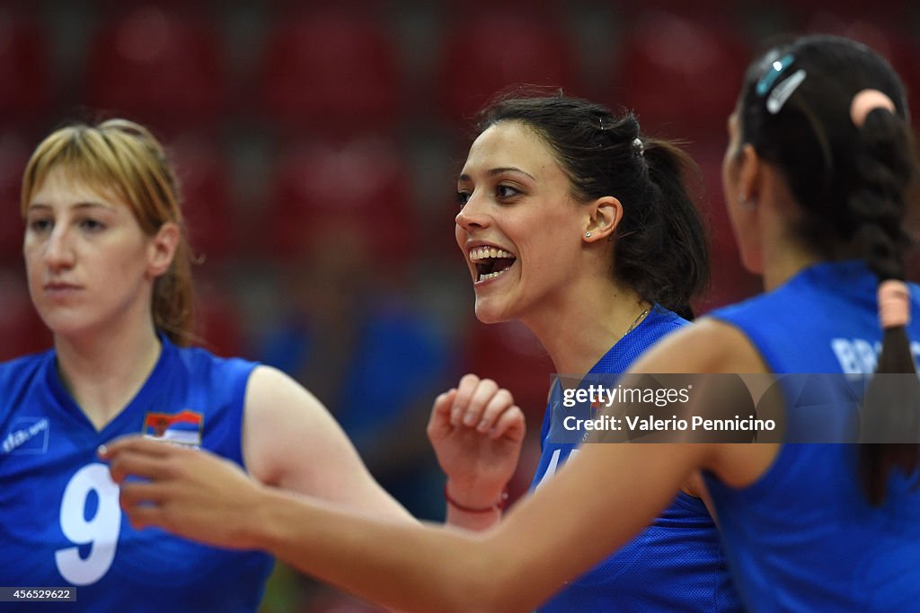 Serbia v Kazakhstan - FIVB Women's World Championship