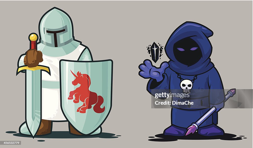 Knight and Necromancer