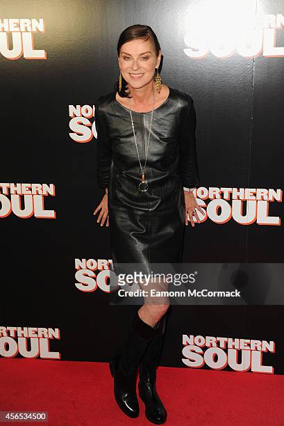 Lisa Stansfield attends the UK Gala screening of "Northern Soul" at Curzon Soho on October 2, 2014 in London, England.