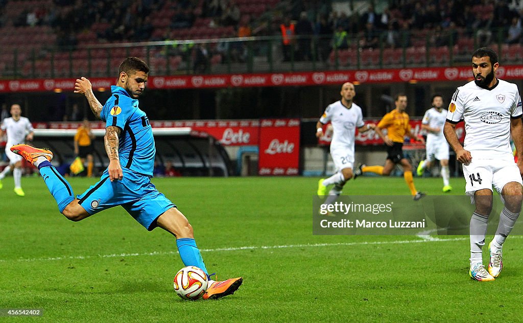 FC Internazionale Milano v Qarabag FK - UEFA Europa League