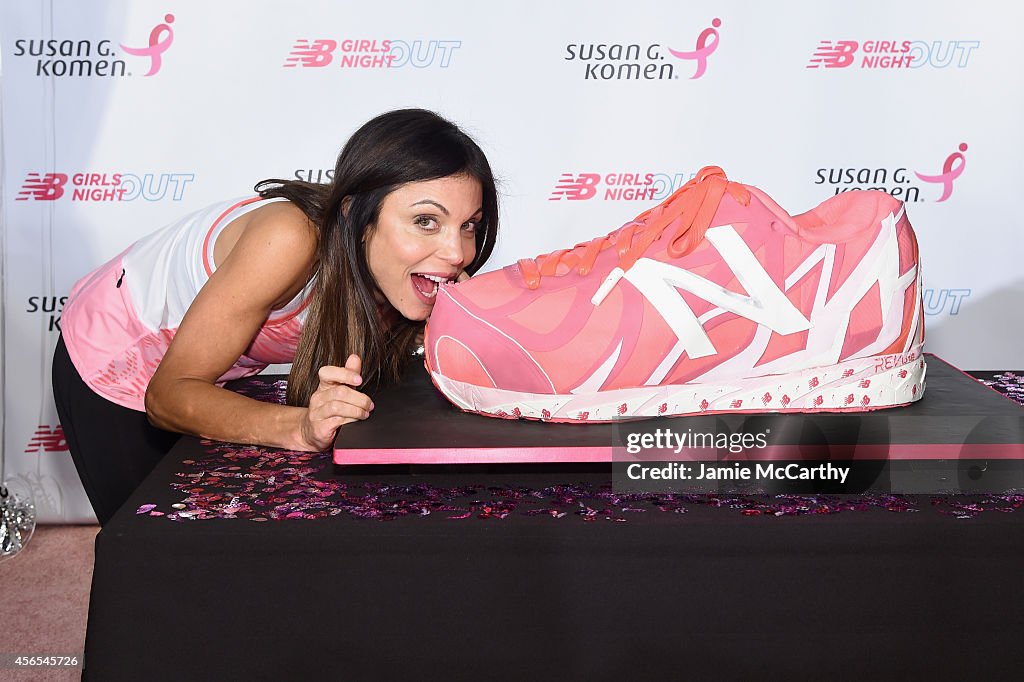 New Balance & Susan G. Komen Celebrate 25-Year Partnership At "Girls' Night Out" With TV Personality And Entrepreneur Bethenny Frankel