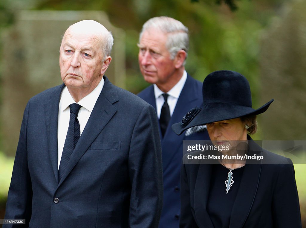 Funeral Of The Dowager Duchess of Devonshire