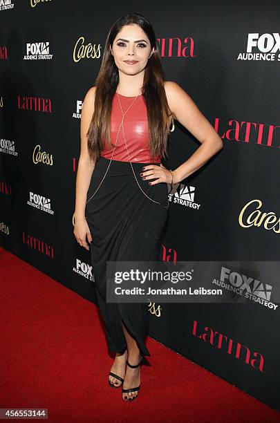 Actress Yarel Ramos attends Latina Magazine's "Hollywood Hot List" Party at Sunset Tower on October 2, 2014 in West Hollywood, California.