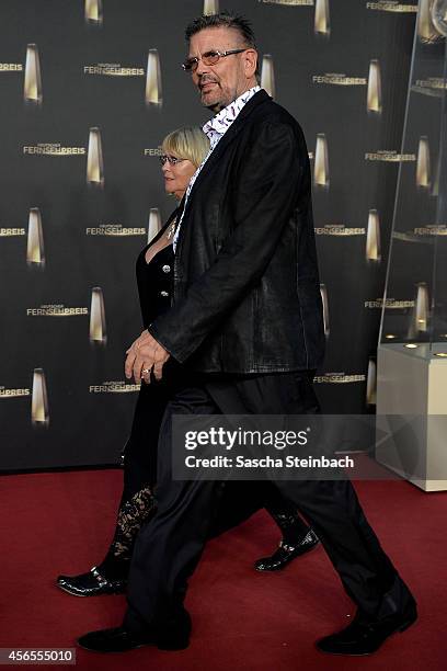 Guenther Klum arrives at the "Deutscher Fernsehpreis 2014" at Coloneum on October 2, 2014 in Cologne, Germany.