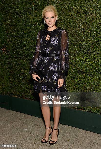 Actress Cody Horn attends Claiborne Swanson Frank's Young Hollywood book launch hosted by Michael Kors at Private Residence on October 2, 2014 in...