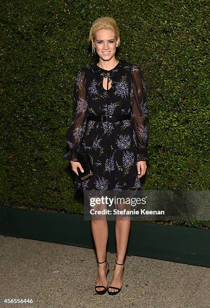 Actress Cody Horn attends Claiborne Swanson Frank's Young Hollywood book launch hosted by Michael Kors at Private Residence on October 2, 2014 in...