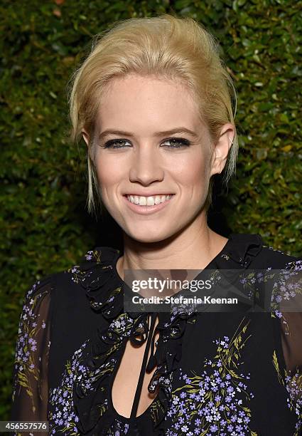 Actress Cody Horn attends Claiborne Swanson Frank's Young Hollywood book launch hosted by Michael Kors at Private Residence on October 2, 2014 in...