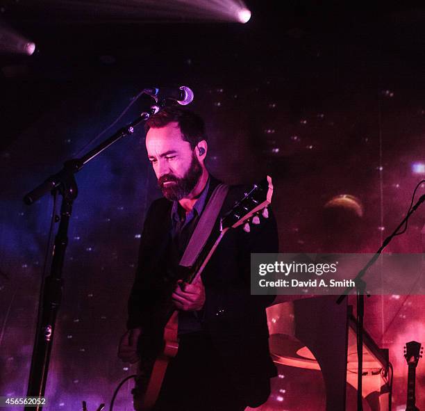 James Mercer of Broken Bells performs at Iron City on October 2, 2014 in Birmingham, Alabama.