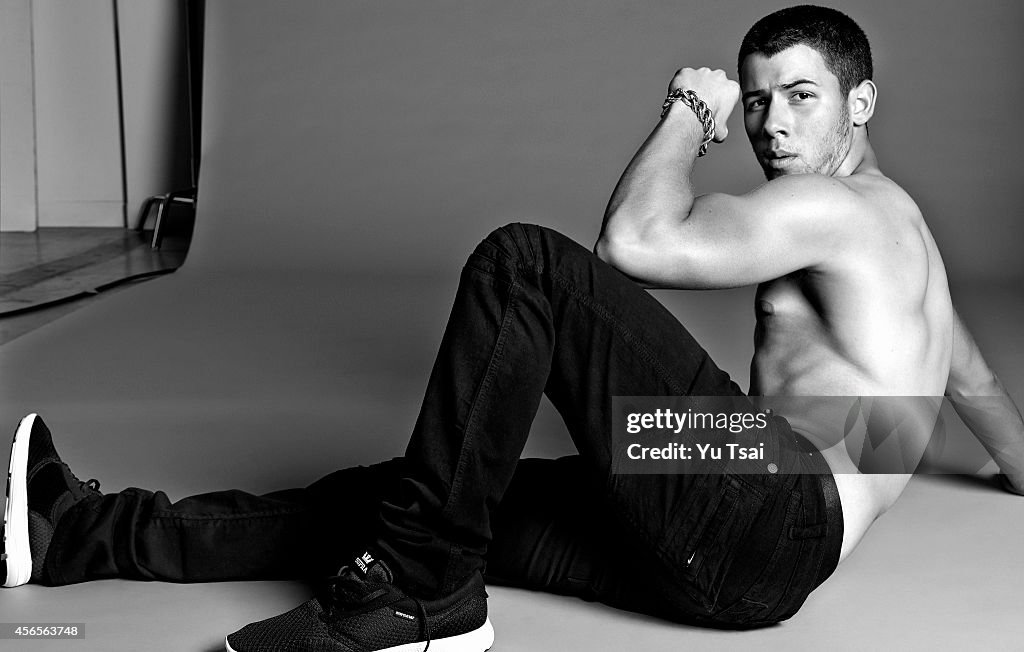 Nick Jonas, Flaunt, October 1, 2014