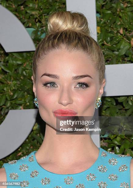 Actress Emma Rigby attends Michael Kors Launch of Claiborne Swanson Frank's "Young Hollywood" on October 2, 2014 in Beverly Hills, California.