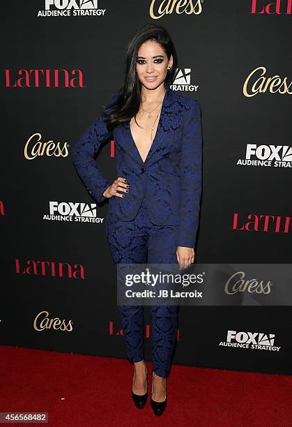 Edy Ganem attends LATINA Magazine's 'Hollywood Hot List' party at the Sunset Tower Hotel on October 2, 2014 in West Hollywood, California.