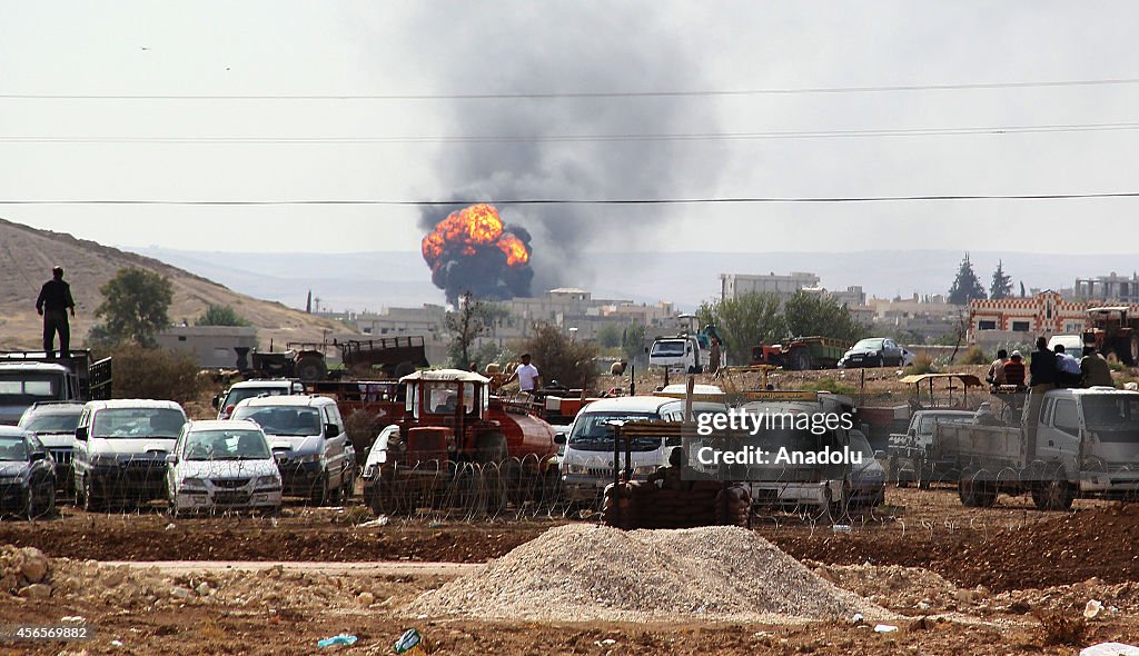 Clashes between ISIL and Syrian Kurdish armed groups