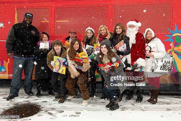 Grizz Chapman, Sally Jessy Rafael, Brendan Meyer, Anthony Laciura, Carol Alt, Kerris Dorsey, Cassidy Wolf, Juliette Goglia, Erin Brady and Santa...