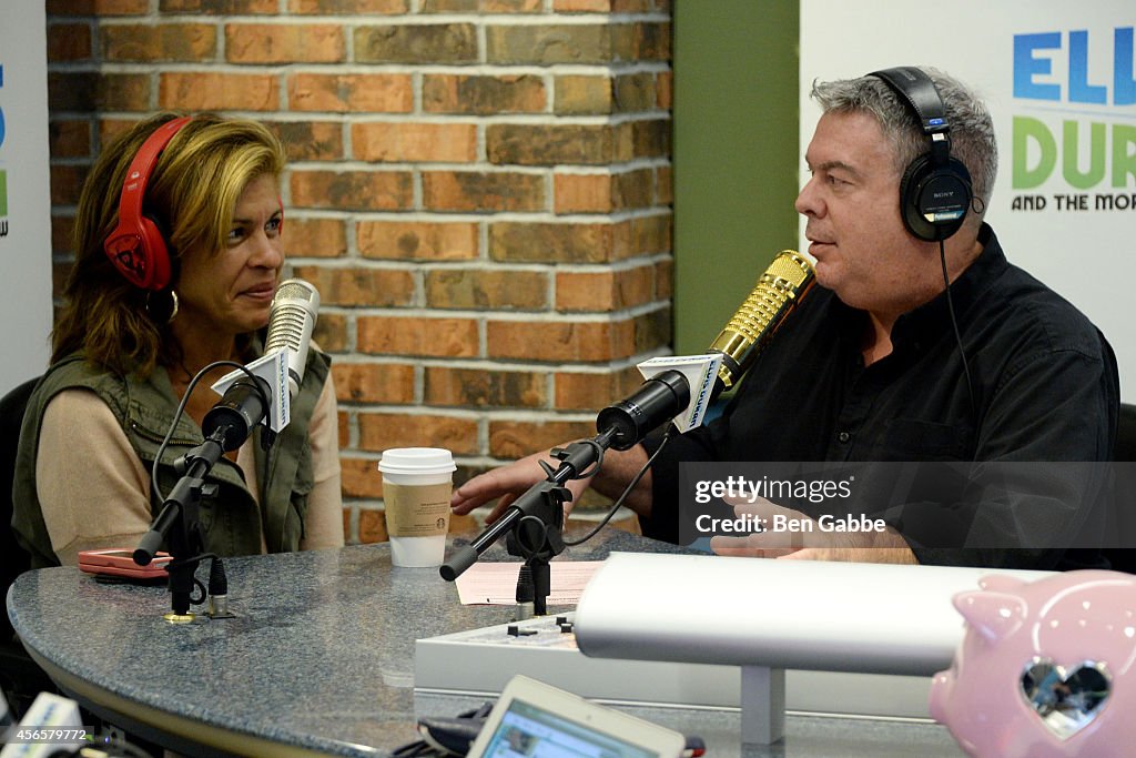 Hoda Kobt Visits "The Elvis Duran Z100 Morning Show"