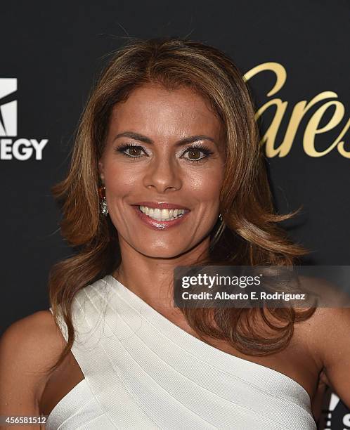 Actress Lisa Vidal attends LATINA Magazine's "Hollywood Hot List" party at the Sunset Tower Hotel on October 2, 2014 in West Hollywood, California.