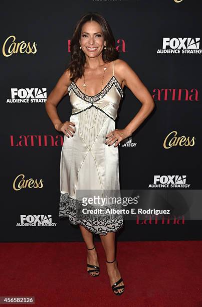 Actress Constance Marie attends LATINA Magazine's "Hollywood Hot List" party at the Sunset Tower Hotel on October 2, 2014 in West Hollywood,...