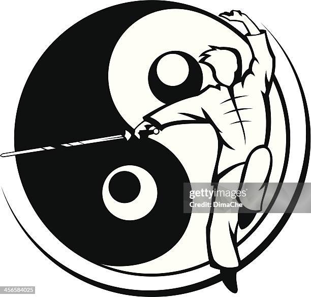 wushu logo - wushu stock illustrations