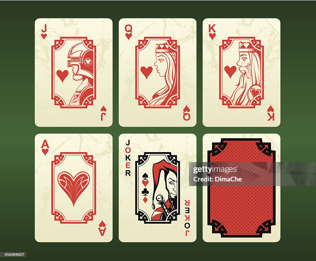 Spielkarten (Herz