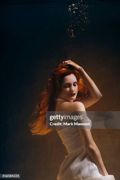 underwater - underwater female models stock pictures, royalty-free photos & images