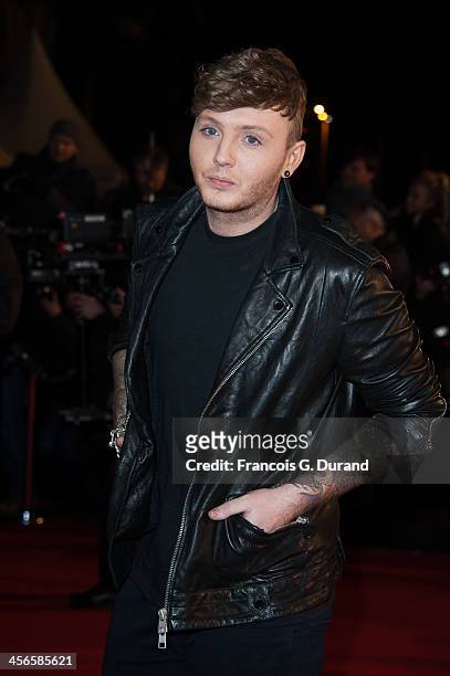 James Arthur attends the 15th NRJ Music Awards at Palais des Festivals on December 14, 2013 in Cannes, France.