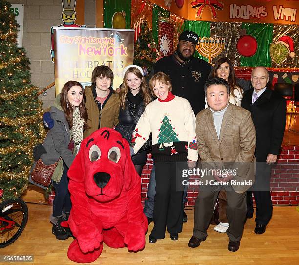 Juliette Goglia, Brendan Meyer, Kerris Dorsey, Alana Sweeny, Grizz Chapman, David W. Chien, Carol Alt, and Police Commissioner Raymond Kelly attend...