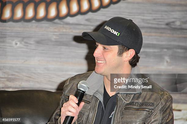 Easton Corbin appears at Cowboy FanFest during the Wrangler National Finals Rodeo at the on December 14, 2013 in Las Vegas, Nevada.