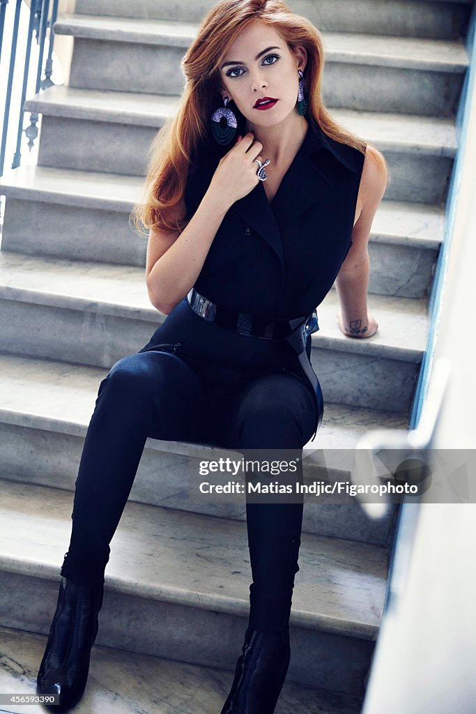 Model Riley Keough Presley is photographed for Madame Figaro on